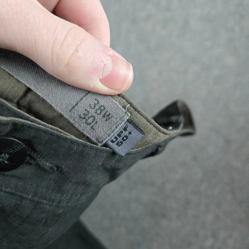 REI Hiking Pants Mens 38x30 Green Nylon UPF 50 Utility Outdoor‎ Gorpcore Travel